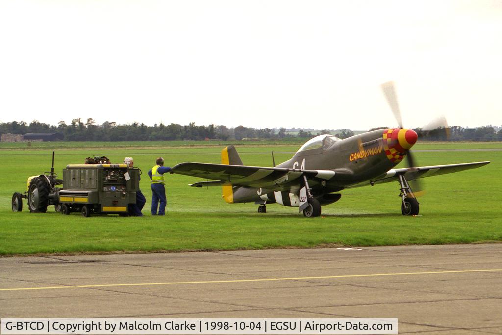 G-BTCD, 1944 North American P-51D Mustang C/N 122-39608, North American P-51D Mustang 