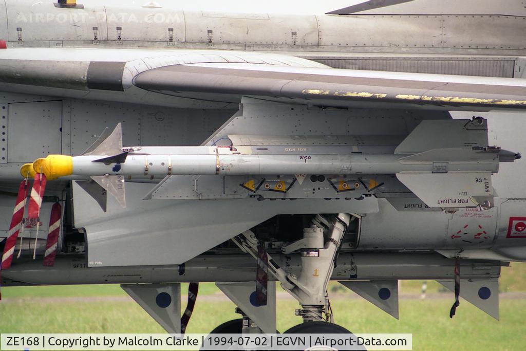 ZE168, 1986 Panavia Tornado F.3 C/N 549/AS020/3247, Panavia Tornado F3 at RAF Brize Norton in 1994.