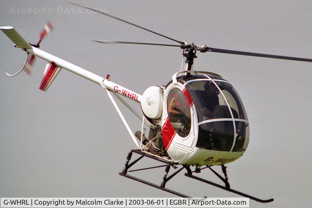G-WHRL, 1990 Schweizer 269C-300 C/N S-1453, Schweizer 269C at Breighton Airfield, UK in 2003.