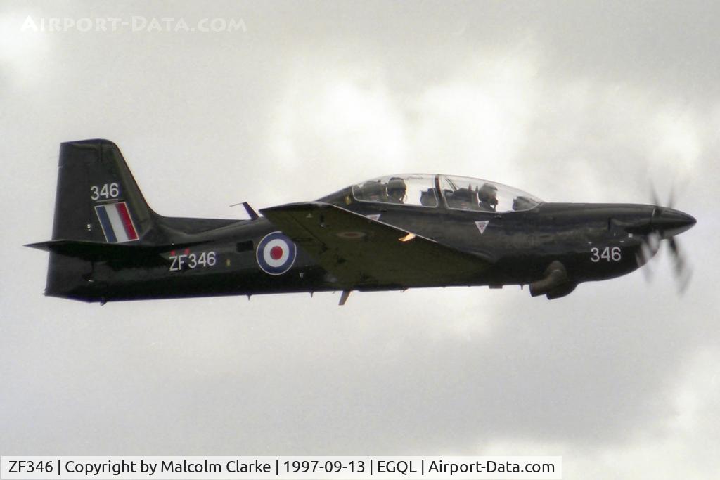 ZF346, 1991 Short S-312 Tucano T1 C/N S110/T81, Short S-312 Tucano T1 at RAF Leuchar's Air Show in 1997.