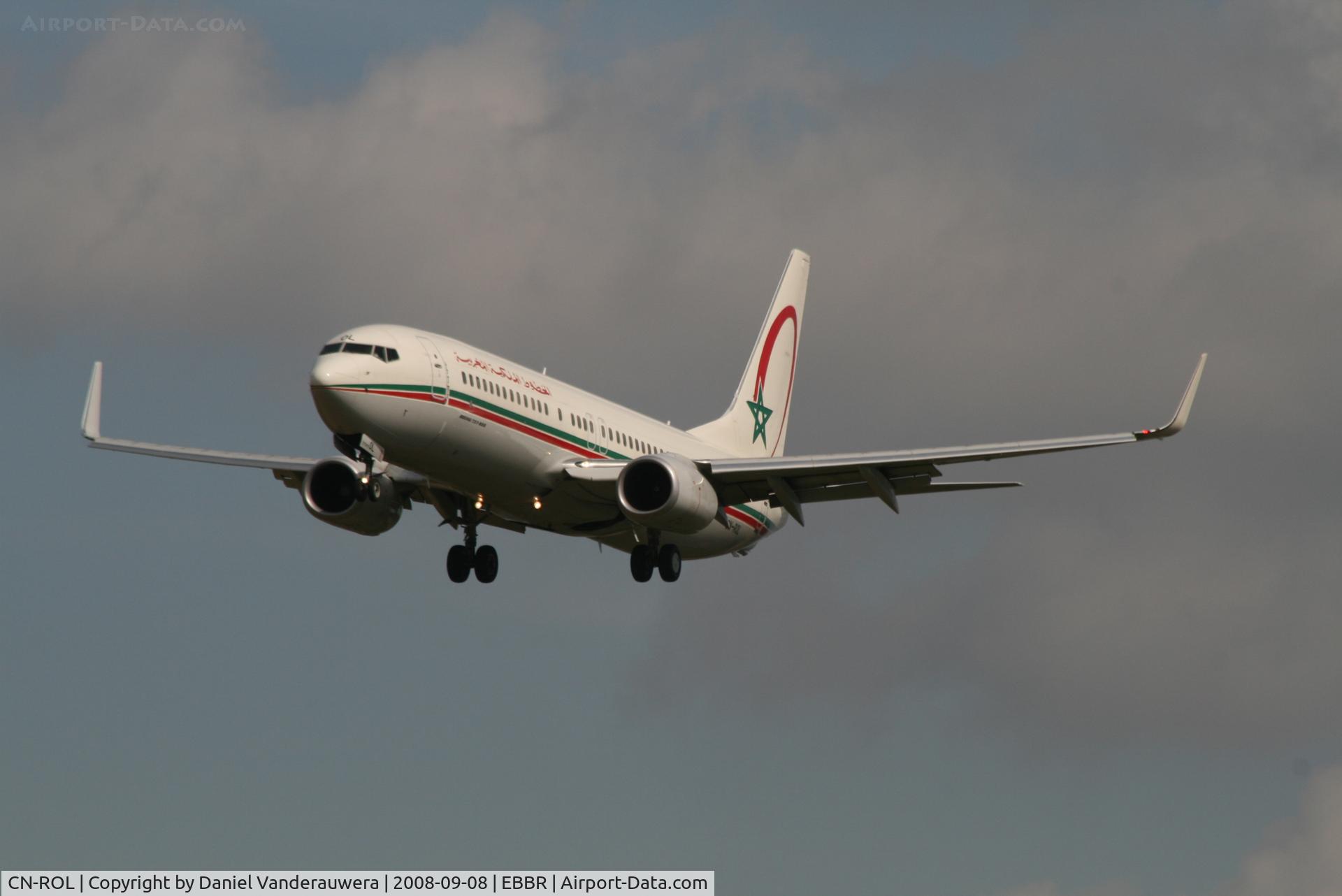 CN-ROL, 2007 Boeing 737-8B6 C/N 33065, Arrival of flight AT838 to RWY 25L