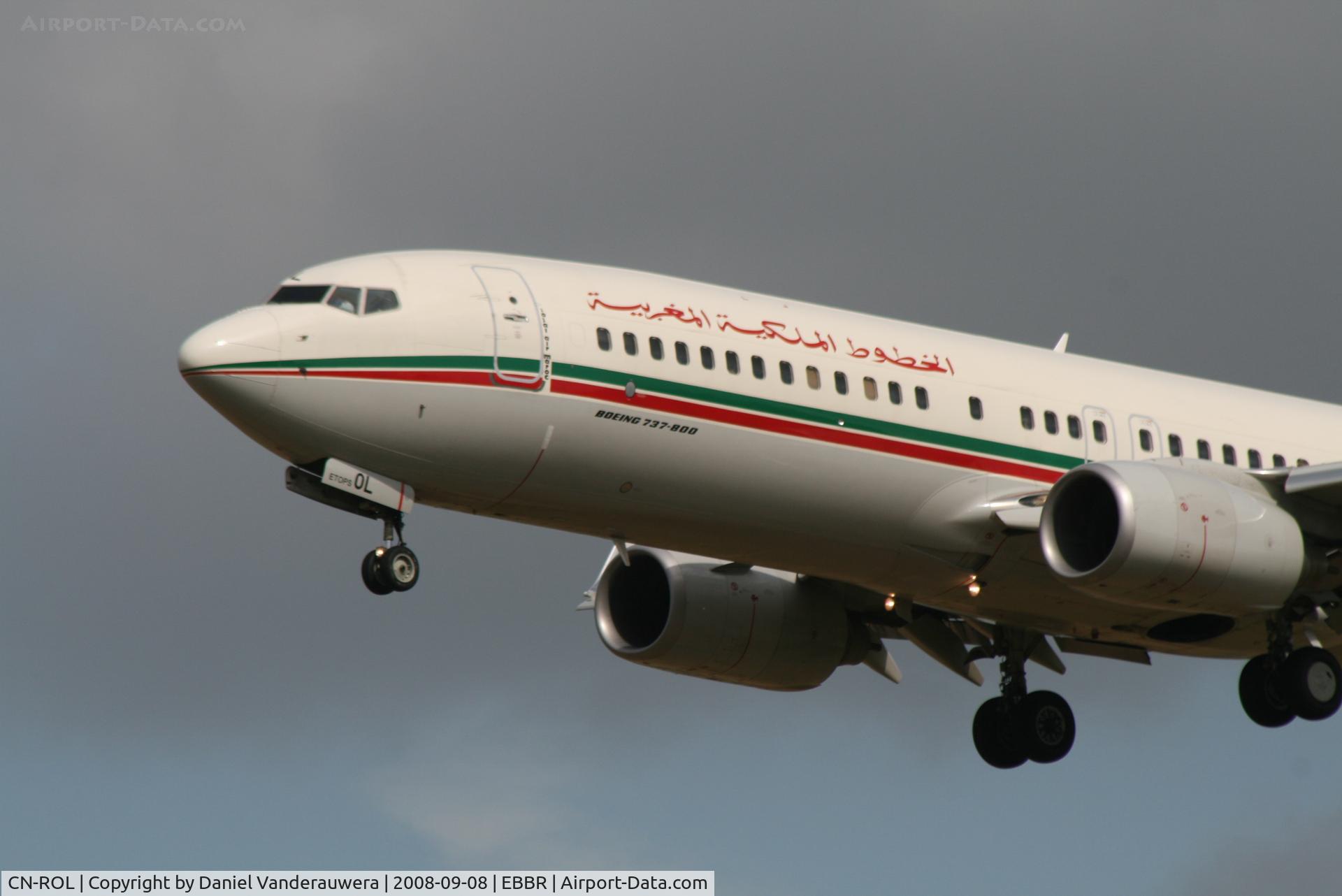 CN-ROL, 2007 Boeing 737-8B6 C/N 33065, Arrival of flight AT838 to RWY 25L