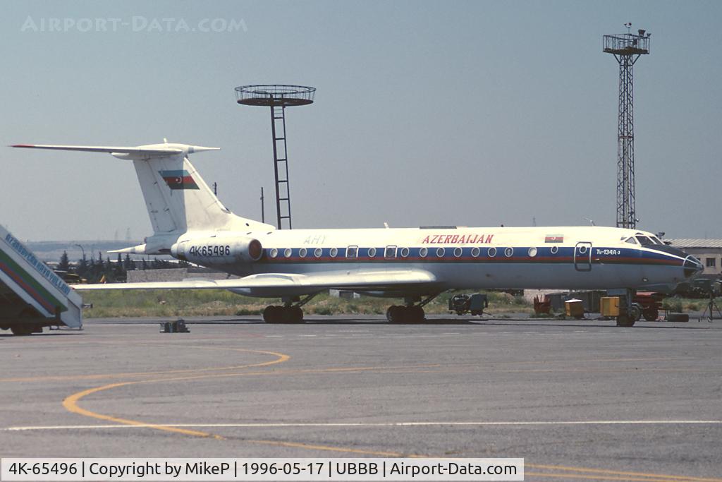 4K-65496, Tupolev Tu-134A-3 C/N 63468, Still current in mid 2009.