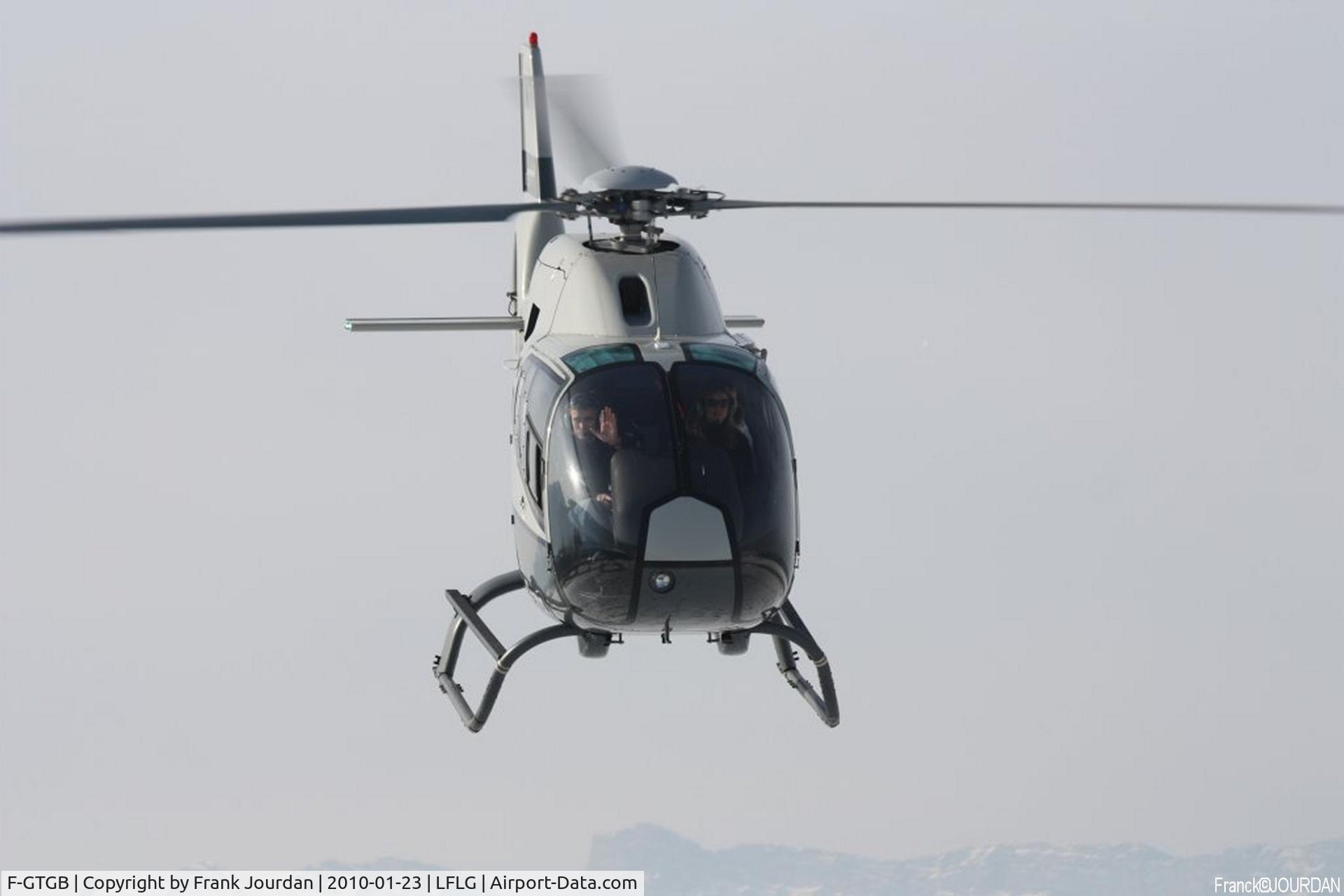 F-GTGB, Eurocopter EC-120B Colibri C/N 1186, taking off from LFLG