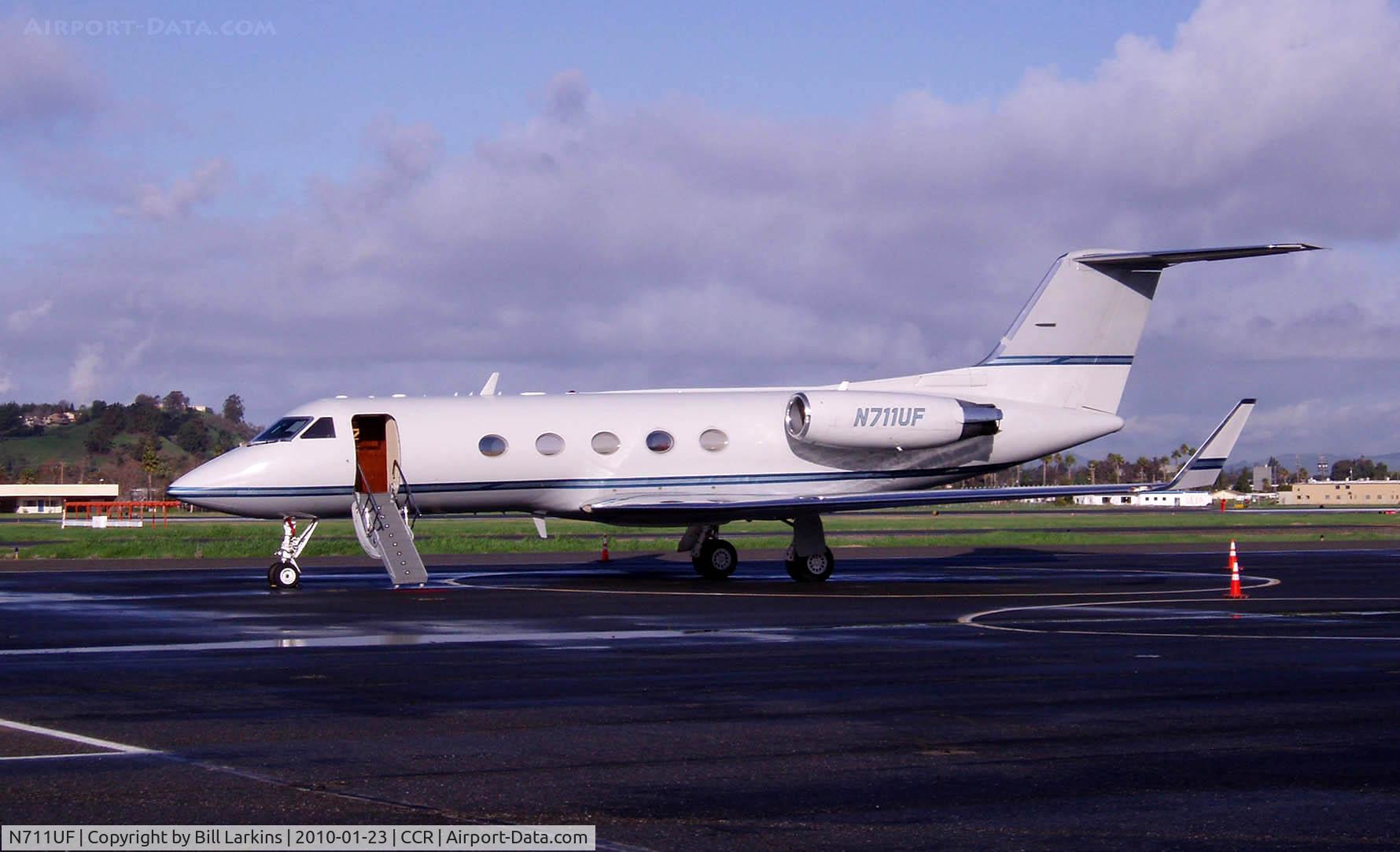 N711UF, 1984 Gulfstream Aerospace G-1159A Gulfstream III C/N 421, Visitor
