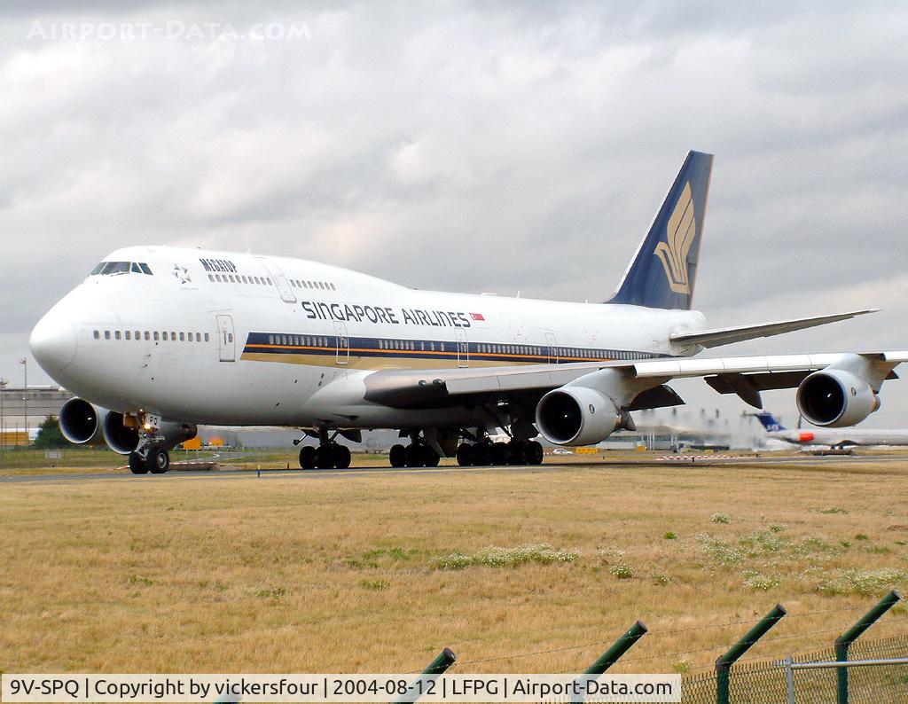 9V-SPQ, Boeing 747-412 C/N 28025, Singapore Airlines