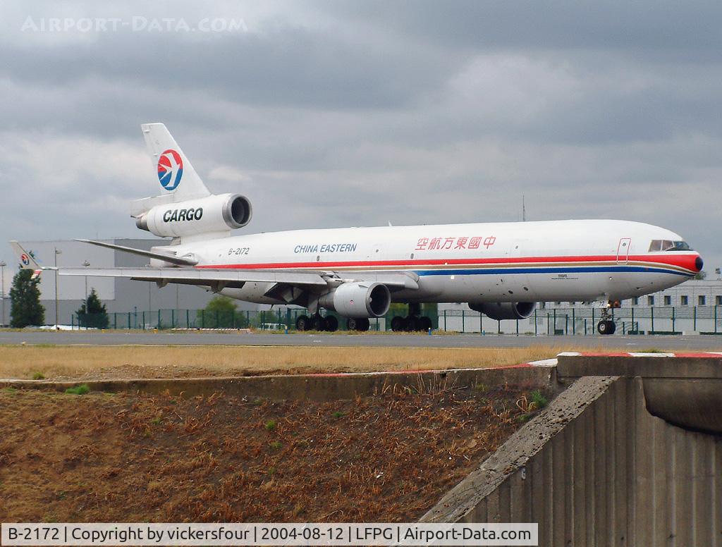 B-2172, 1992 McDonnell Douglas MD-11 C/N 48496, China Eastern Cargo