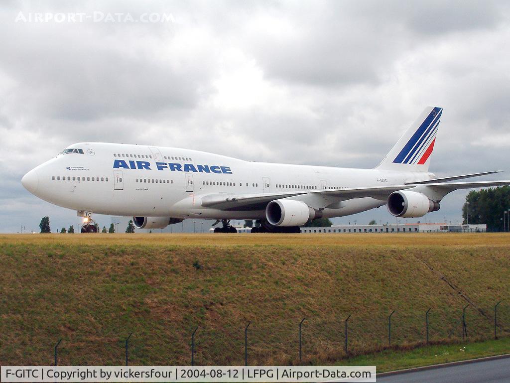 F-GITC, 1991 Boeing 747-428 C/N 25344, Air France