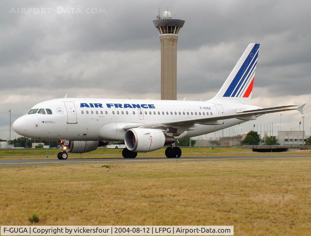 F-GUGA, 2002 Airbus A318-111 C/N 2035, Air France