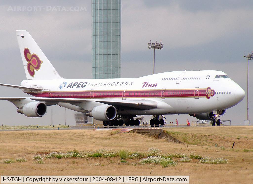HS-TGH, 1989 Boeing 747-4D7 C/N 24458, Thai Airways