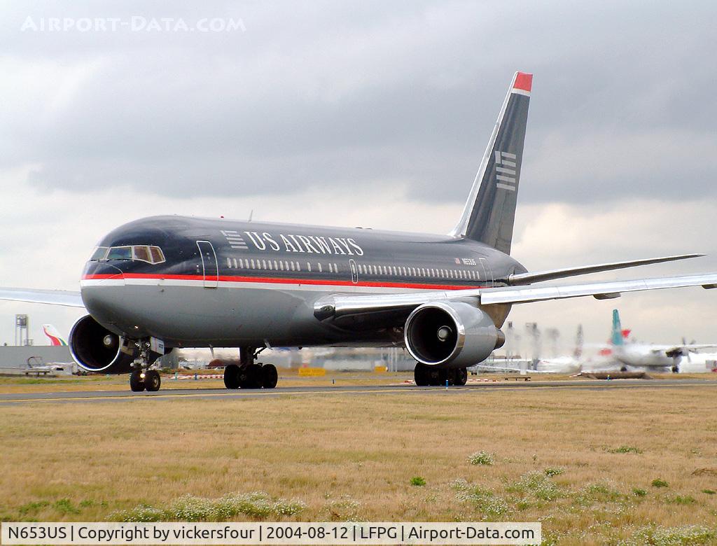 N653US, 1990 Boeing 767-2B7 C/N 24894, US Airways