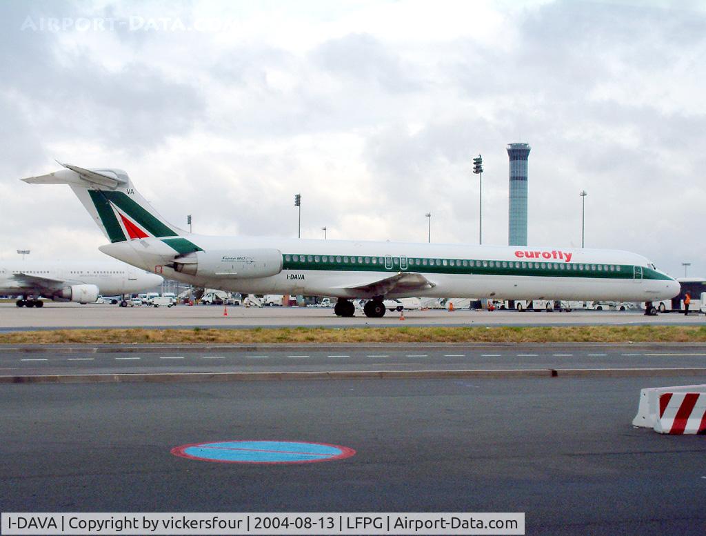 I-DAVA, 1986 McDonnell Douglas MD-82 (DC-9-82) C/N 49215, Eurofly