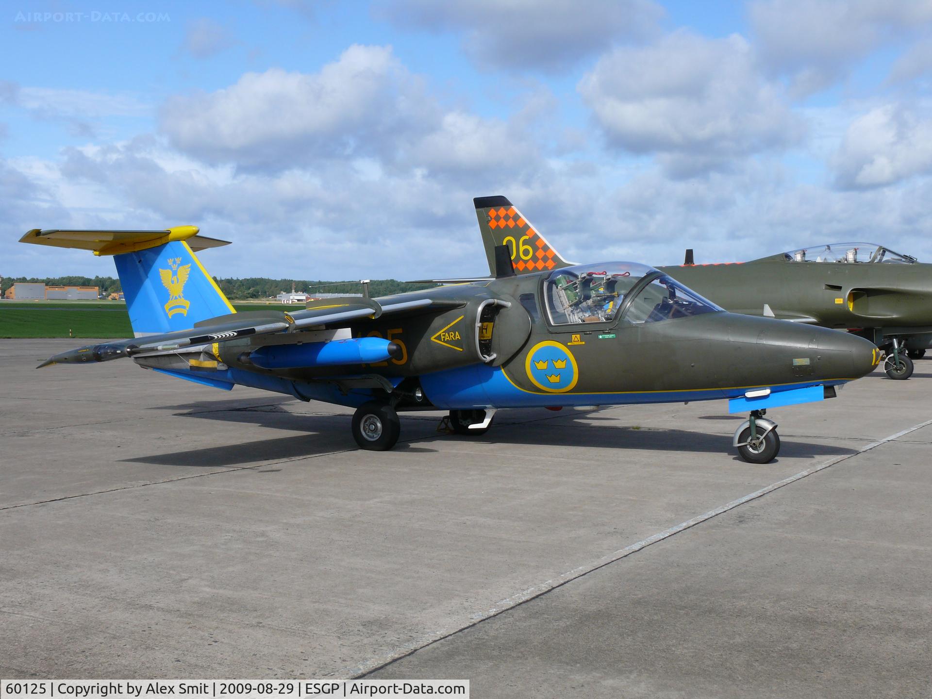 60125, Saab Sk.60A C/N 60-125, SAAB SK60/105 60125/125 Swedish Air Force Team 60