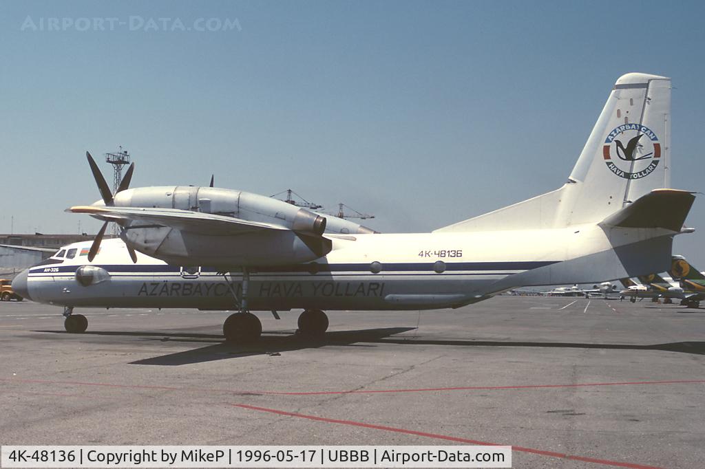 4K-48136, Antonov An-32B C/N 3103, This aircraft was still in use during 2009.