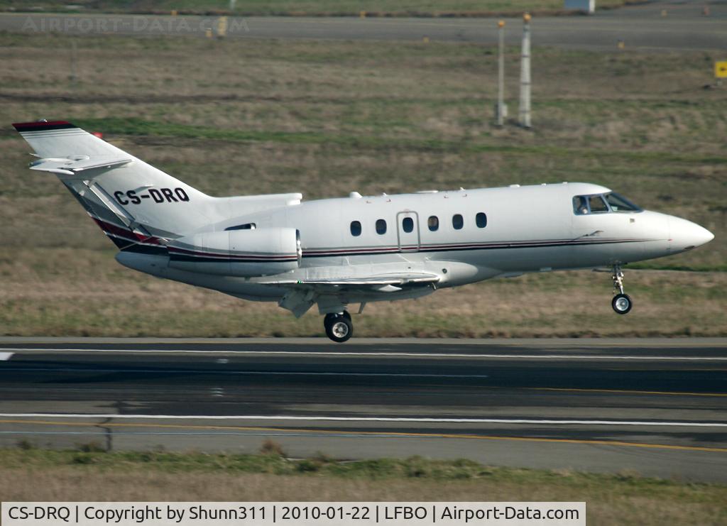 CS-DRQ, 2006 Raytheon Hawker 800XP C/N 258783, Landing rwy 14R