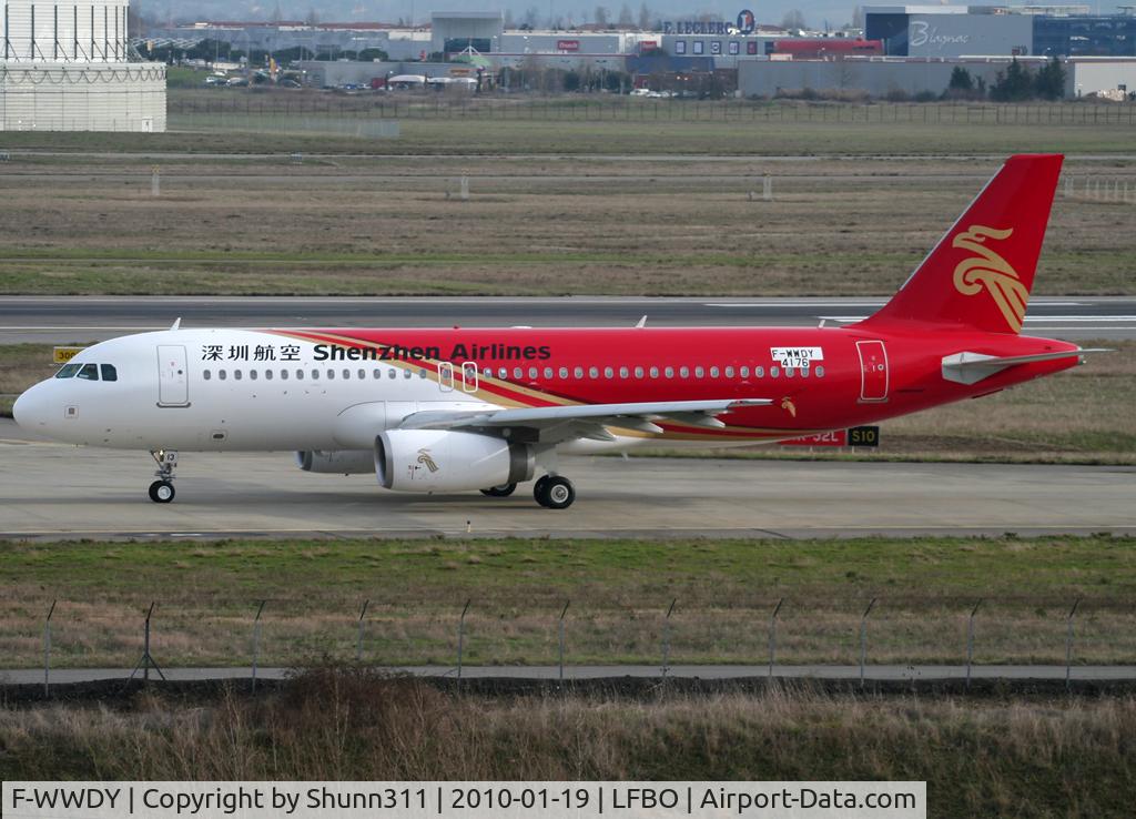 F-WWDY, 2010 Airbus A320-232 C/N 4176, C/n 4176 - To be B-6613