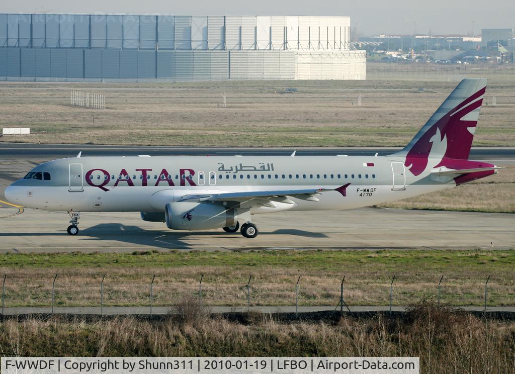 F-WWDF, 2009 Airbus ACJ320 (A320-232/CJ) C/N 4170, C/n 4170 - To be A7-MBK... A320 Prestige for Qatar Airways Amiri Flight