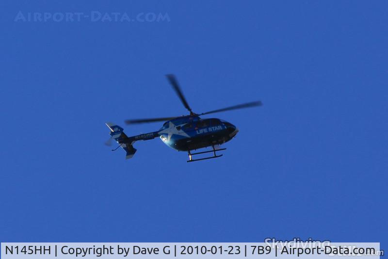 N145HH, Eurocopter-Kawasaki EC-145 (BK-117C-2) C/N 9236, Overflying Ellington, CT