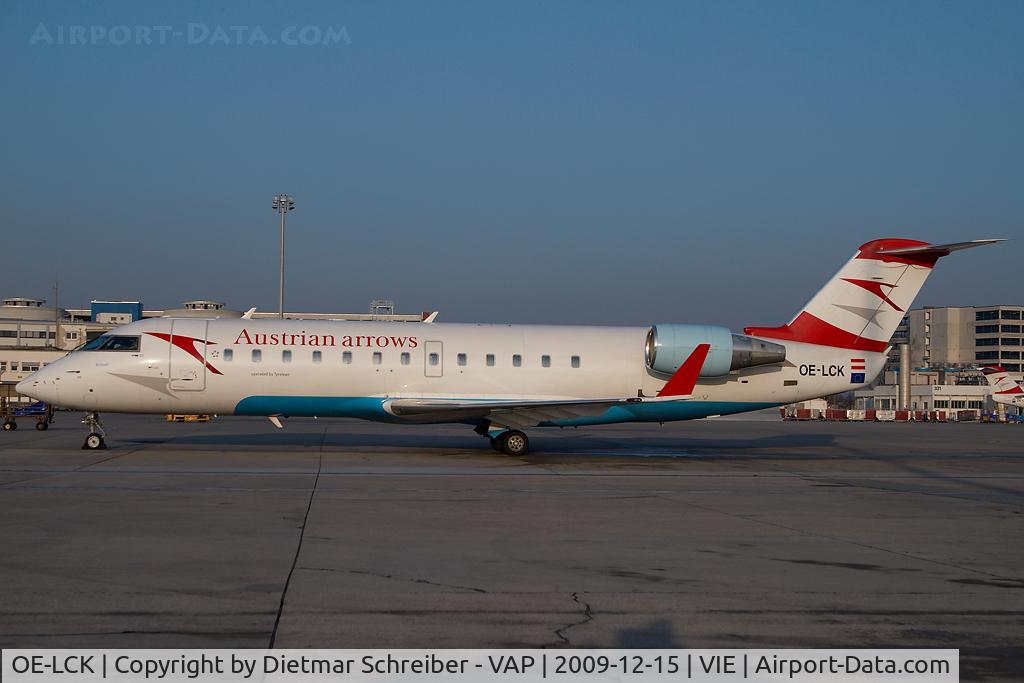 OE-LCK, 1997 Canadair CRJ-200LR (CL-600-2B19) C/N 7148, Austrian Arrows Regionaljet