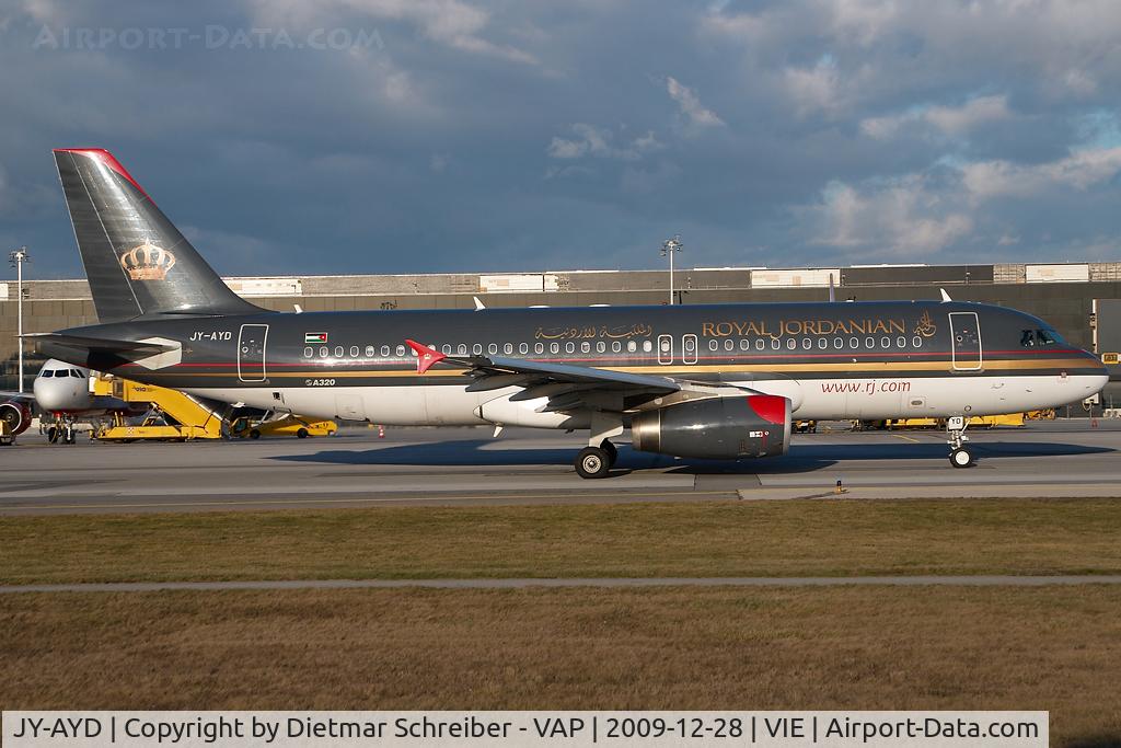 JY-AYD, Airbus A320-214 C/N 2598, Royal Jordanian Airbus 320