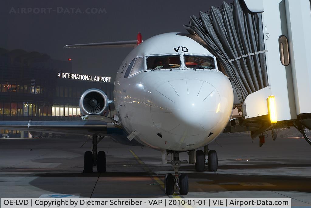 OE-LVD, 1994 Fokker 100 (F-28-0100) C/N 11515, Austrian Arrows Fokker 100