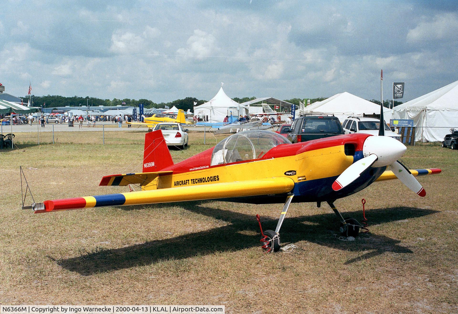 N6366M, 1998 Meyer Fred J HORNET C/N 001, Meyer Hornet at Sun 'n Fun 2000, Lakeland FL