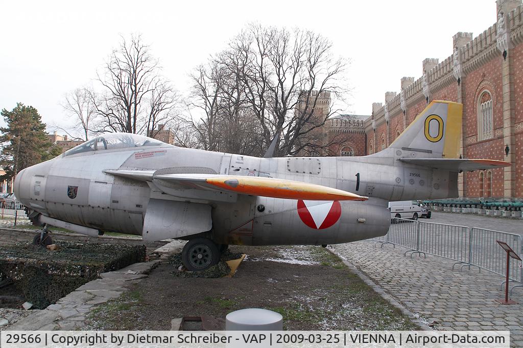 29566, Saab J-29F Tunnan C/N 29566, Austrian Air Force Saab Tunnan