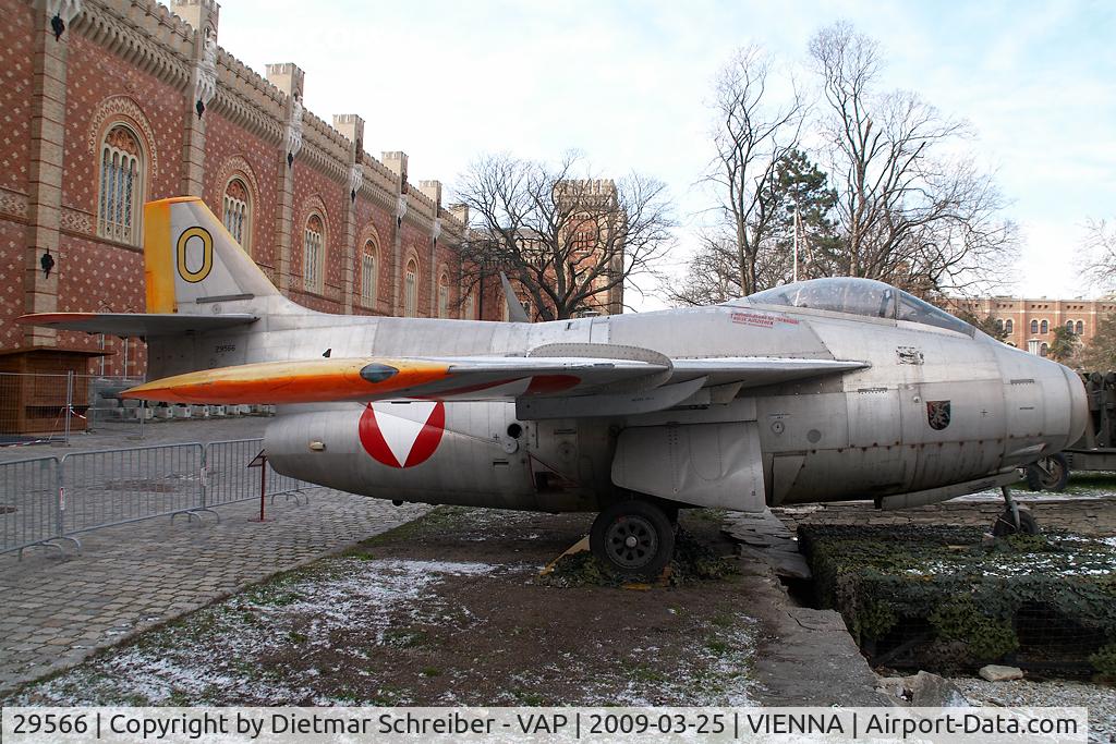 29566, Saab J-29F Tunnan C/N 29566, Austrian Air Force Saab Tunnan