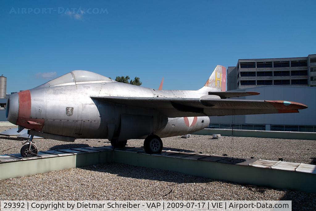 29392, Saab J29F Tunnan C/N 29-392, Austrian Air Force Saab Tunnan