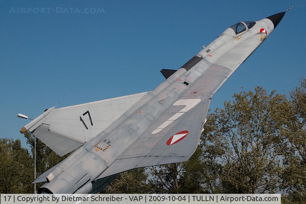 17, Saab J-35Oe MkII Draken C/N 35-1417, Austrian Air Force Saab Draken