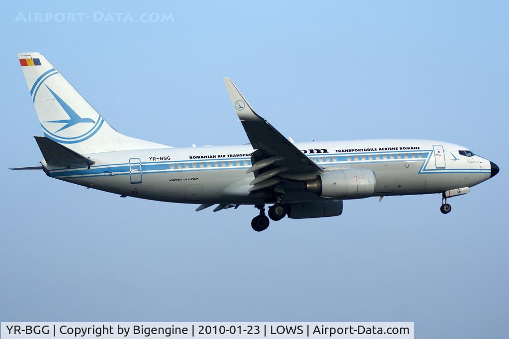 YR-BGG, 2001 Boeing 737-78J C/N 28442, Retro Sheme