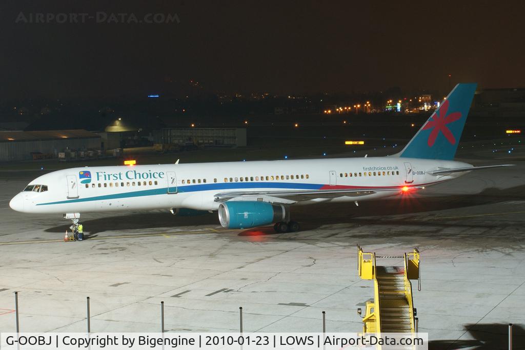 G-OOBJ, 1993 Boeing 757-2B7 C/N 27147, Thomson Airways
