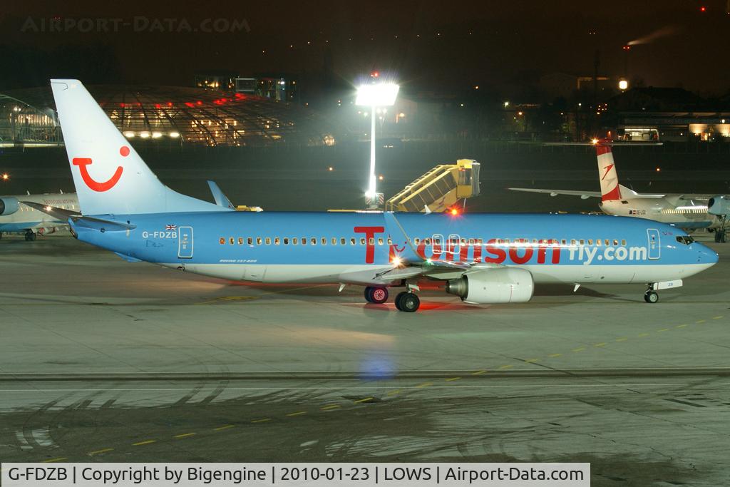 G-FDZB, 2007 Boeing 737-8K5 C/N 35131, Thomson Airways