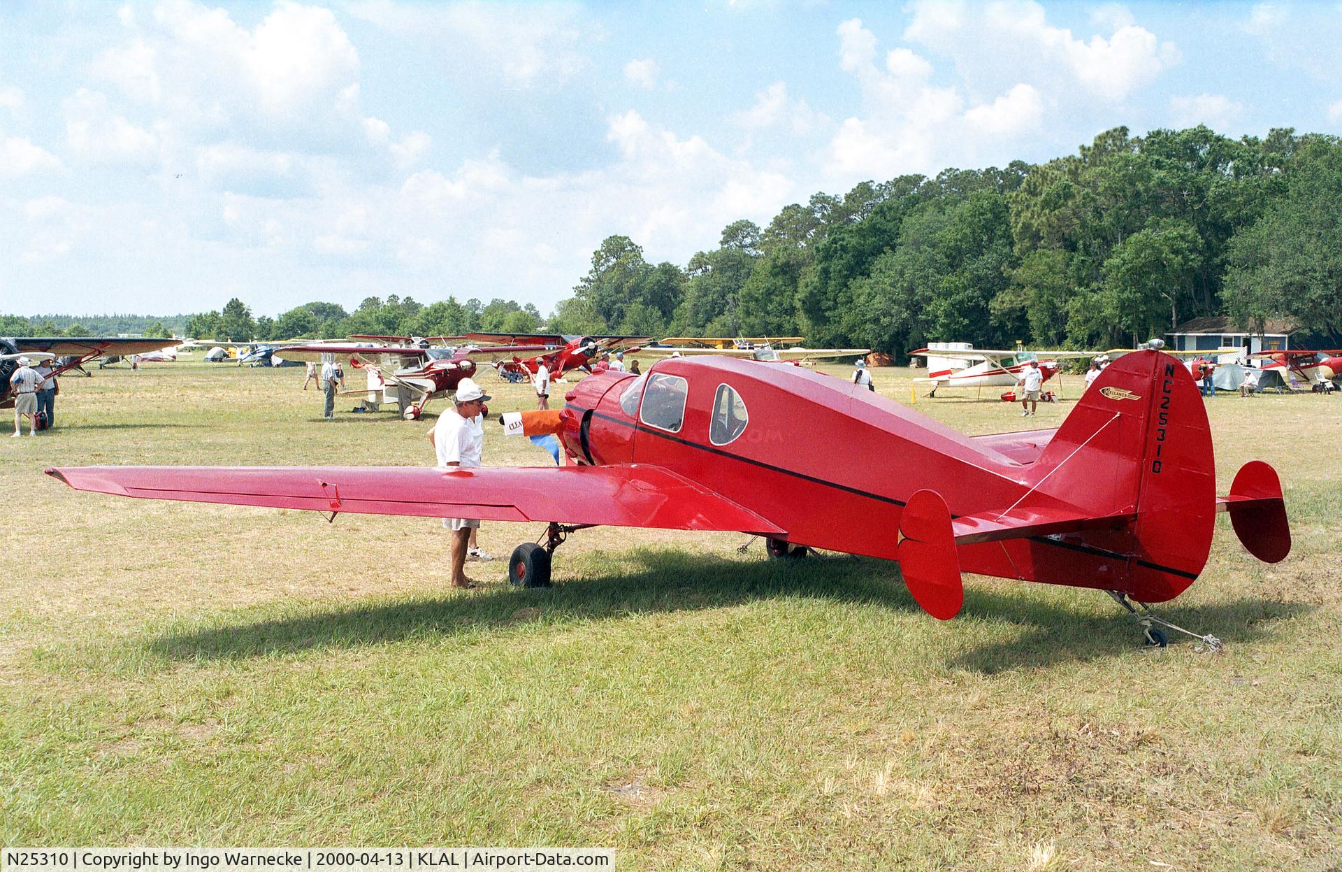 N25310, 1939 Bellanca 14-9 C/N 1032, Bellanca 14-9 at Sun 'n Fun 2000, Lakeland FL