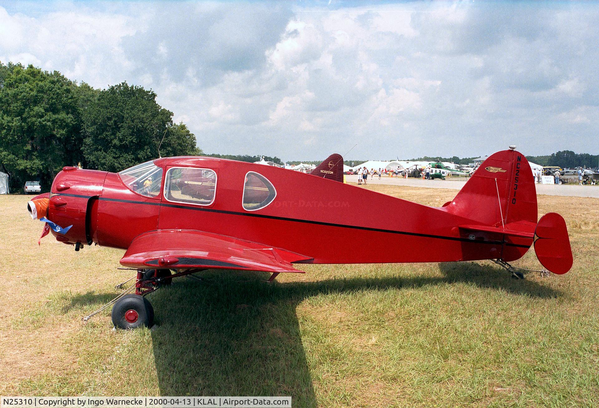 N25310, 1939 Bellanca 14-9 C/N 1032, Bellanca 14-9 at Sun 'n Fun 2000, Lakeland FL