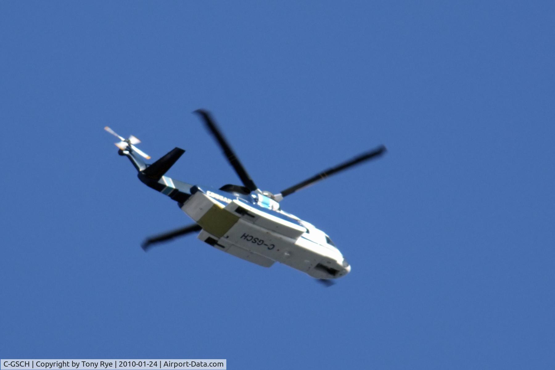 C-GSCH, 2004 Sikorsky S-92A C/N 920010, Chance Cove, Trinity Bay NF on January 24, 2010