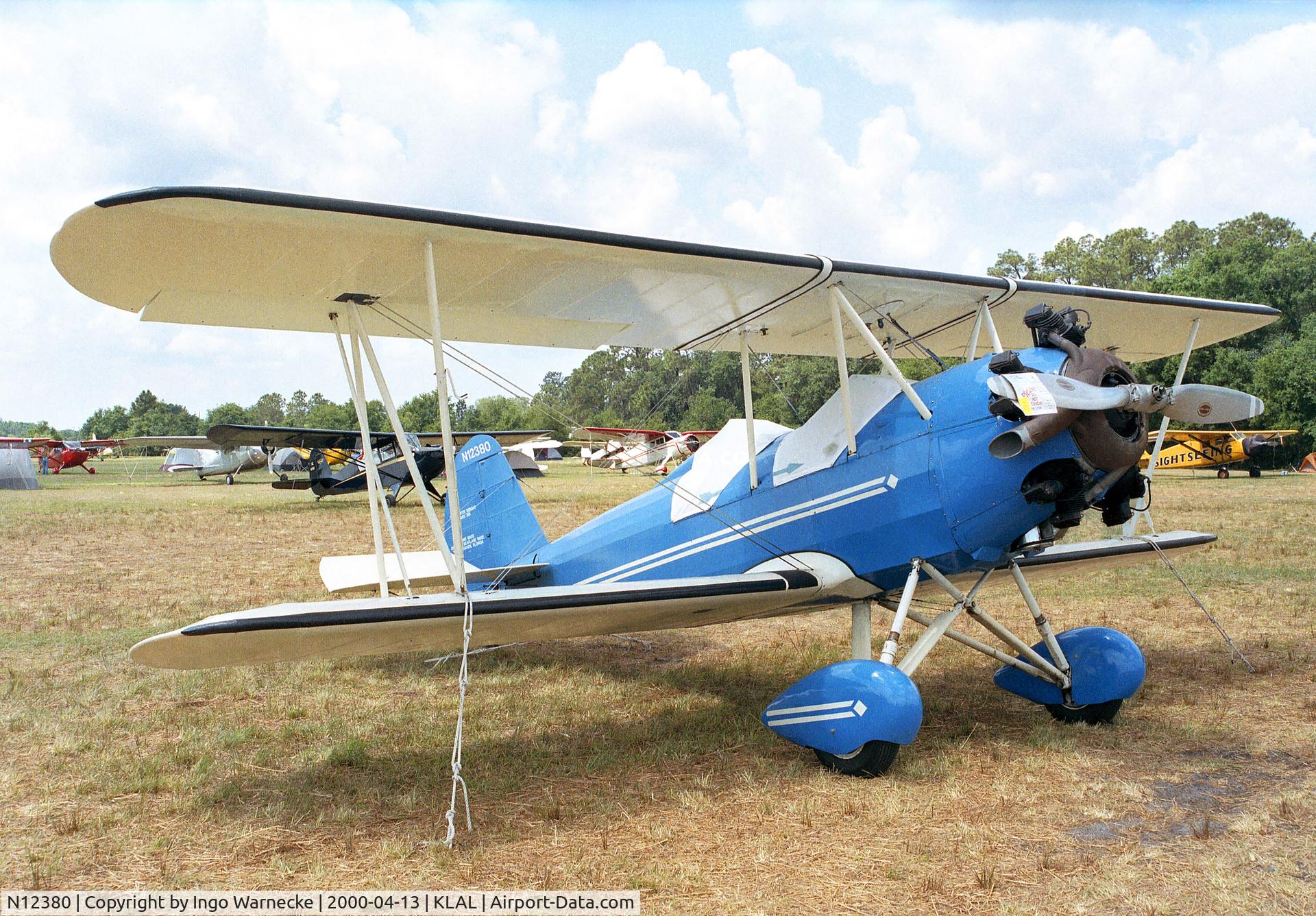 N12380, 1933 Travel Air 16-E C/N 3520, Travel Air 16-E at Sun 'n Fun 2000, Lakeland FL