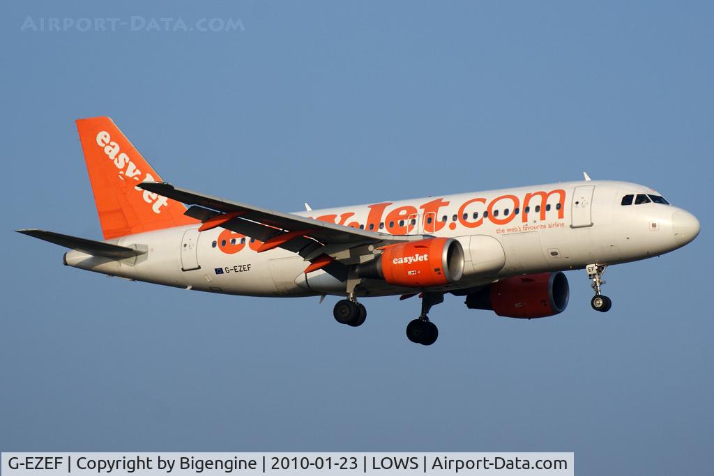 G-EZEF, 2004 Airbus A319-111 C/N 2176, Easy Jet