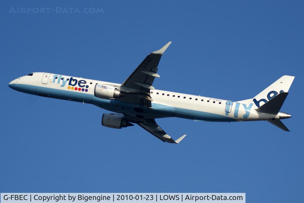 G-FBEC, 2006 Embraer 195LR (ERJ-190-200LR) C/N 19000069, FlyBe
