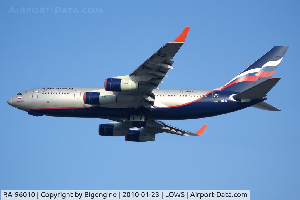 RA-96010, 1994 Ilyushin Il-96-300 C/N 74393201007, Aeroflot