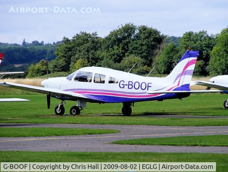 G-BOOF, 1978 Piper PA-28-181 Cherokee Archer II C/N 28-7890084, East Herts Flying School