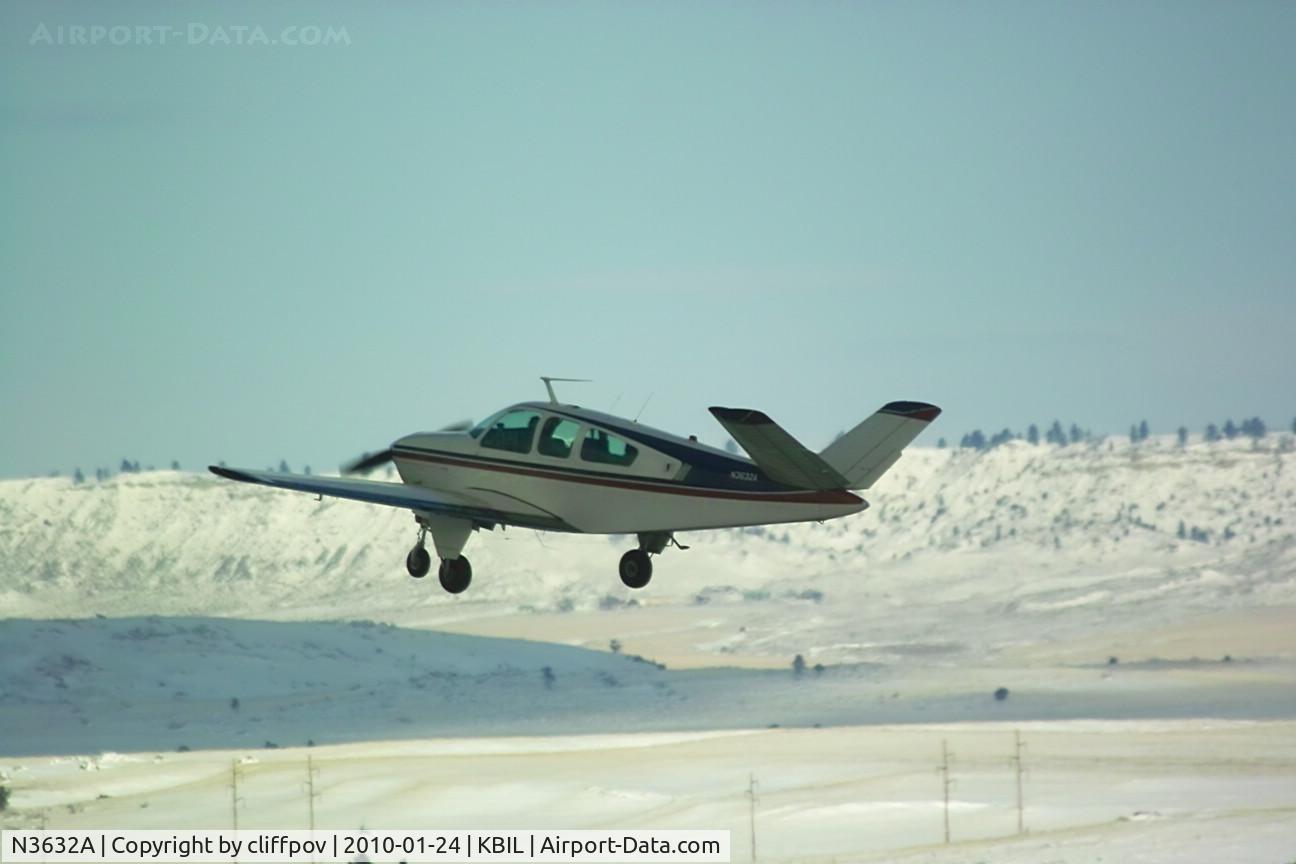 N3632A, 1969 Beech V35B Bonanza C/N D-9081, Beech Bonanza V35