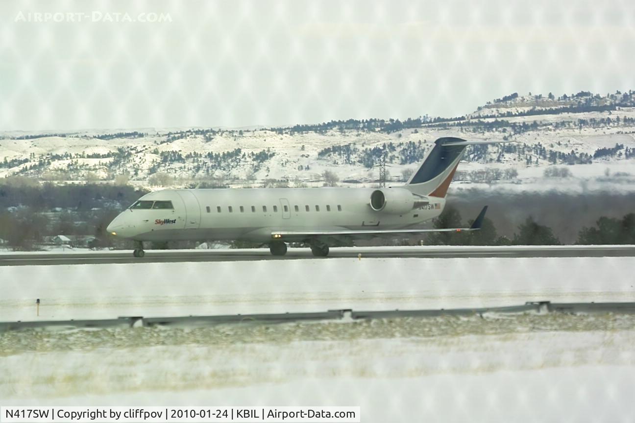 N417SW, 2000 Bombardier CRJ-200LR (CL-600-2B19) C/N 7400, Bombardier CL-600