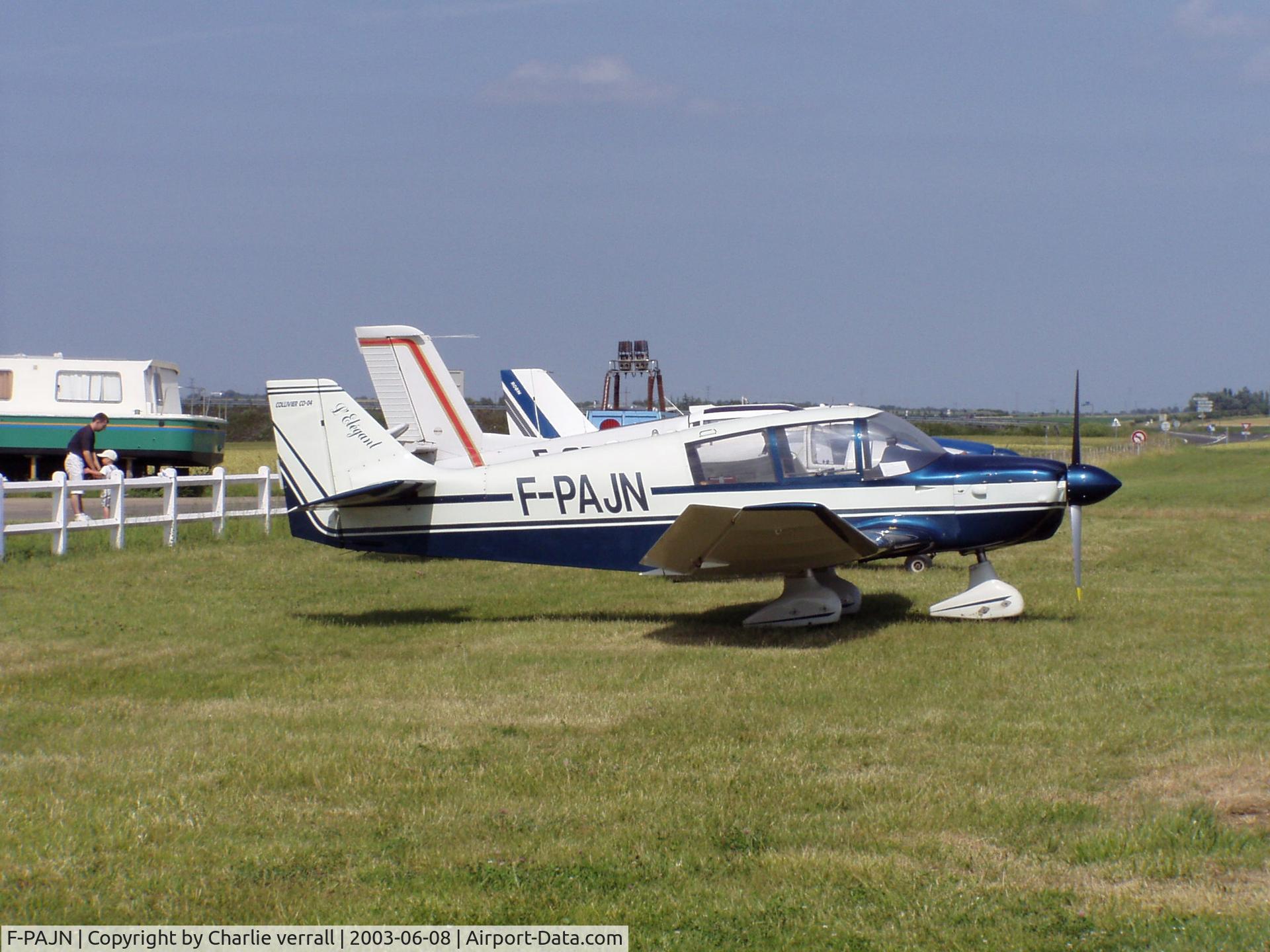 F-PAJN, Collivier CO-04 C/N 01, Taken at Fontenay le Compte 8 June 2003