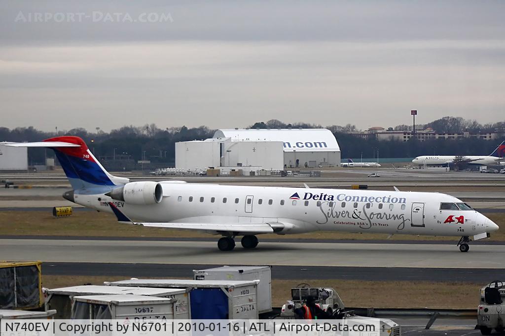 N740EV, 2004 Bombardier CRJ-701 (CL-600-2C10) Regional Jet C/N 10151, Delta Connection