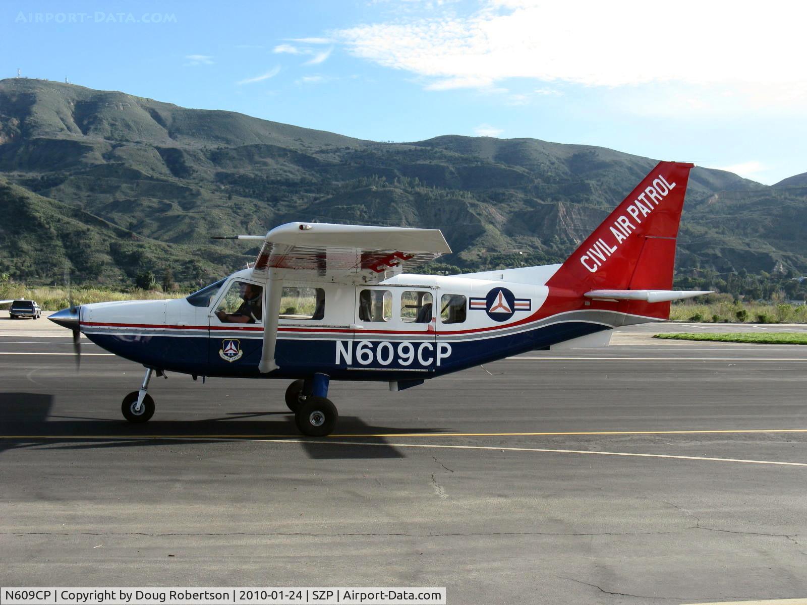 N609CP, Gippsland GA-8 Airvan C/N GA8-04-054, 2004 Gippsland Aeronautics GA-8 AIRVAN, ex-VH-UGR, Lycoming IO-540-K1AS 300 Hp for 2 minutes, 8 place with two seats removed for sensor equipment, operated by Civil Air Patrol at VNY, taxi to Rwy 22