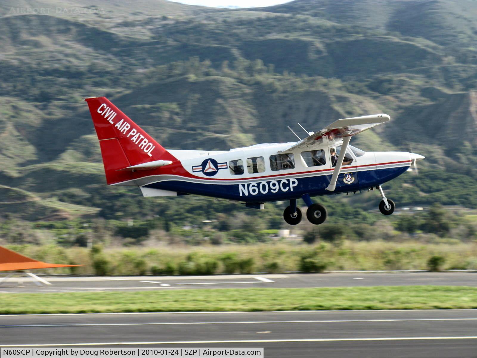 N609CP, Gippsland GA-8 Airvan C/N GA8-04-054, 2004 Gippsland Aeronautics GA-8 AIRVAN, ex-VH-UGR, Lycoming IO-540-K1AS 300 Hp for 2 minutes, 8 place with two seats removed for sensor equipment, operated by Civil Air Patrol at VNY, takeoff climb Rwy 22