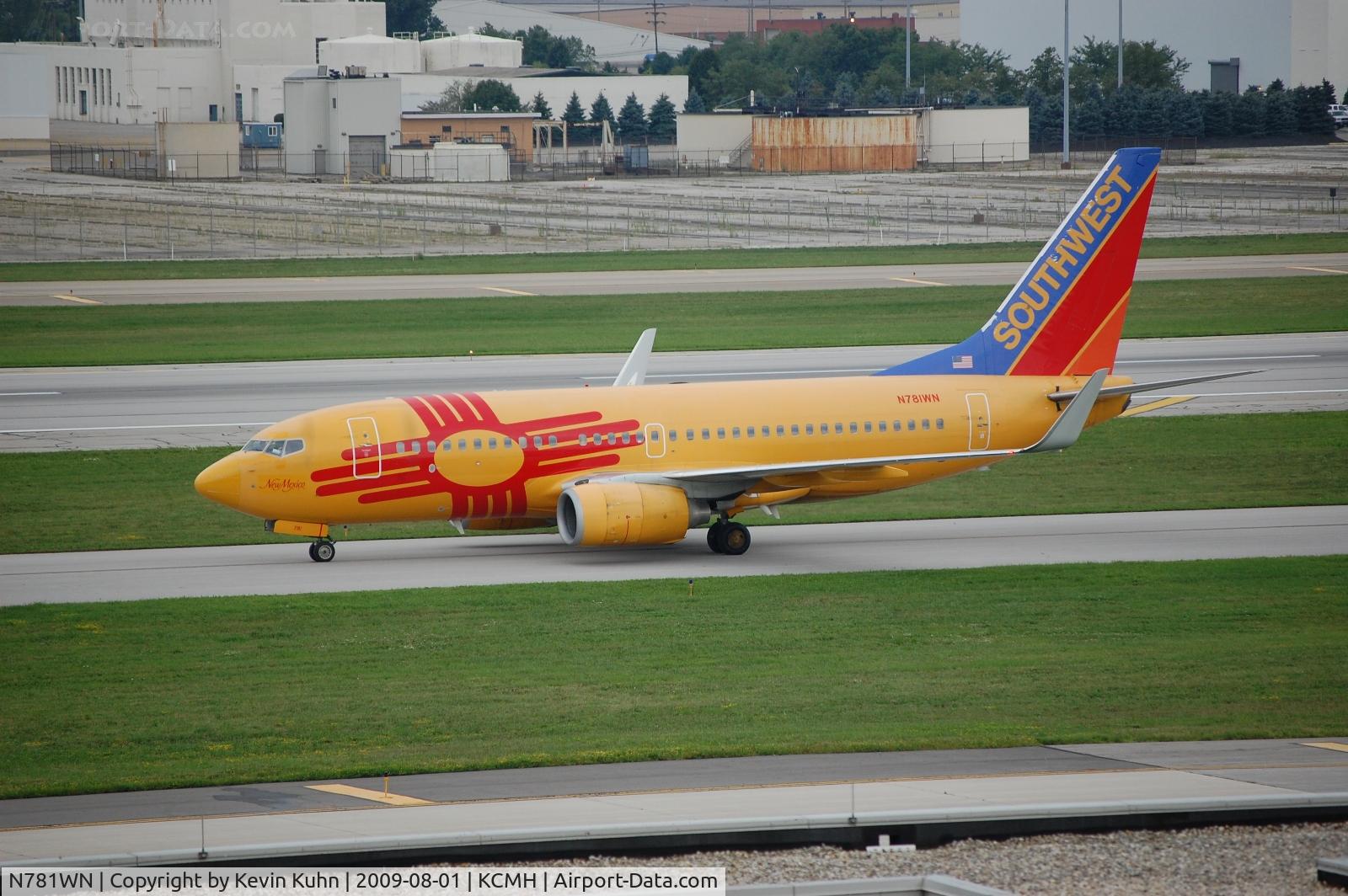 N781WN, 2000 Boeing 737-7H4 C/N 30601, 