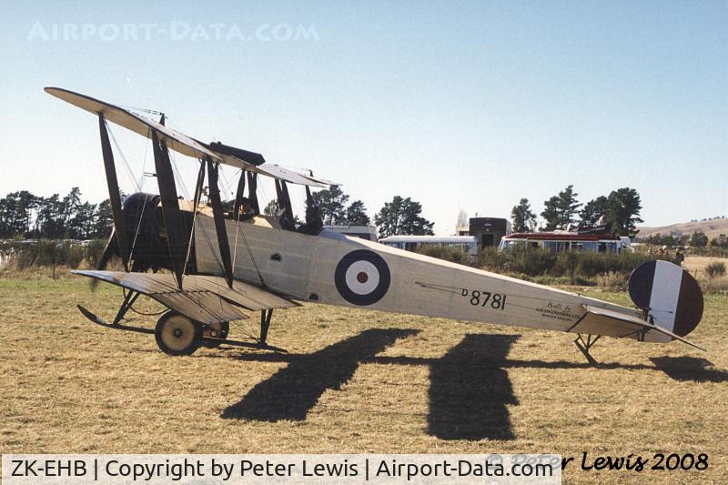 ZK-EHB, 1994 Avro 504K Replica C/N 0014, The Vintage Aviator Ltd., Wellington