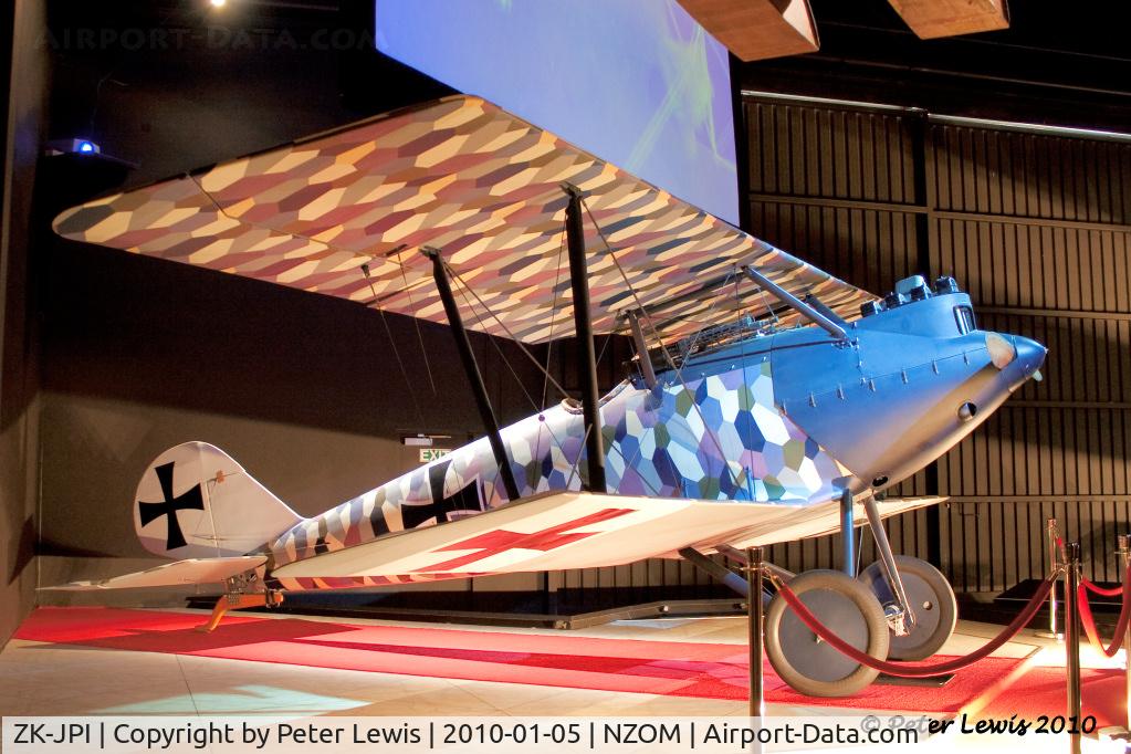 ZK-JPI, Hampshire Aeroplane Pfalz DIII Replica C/N PT16, The Vintage Aviator Ltd., Wellington